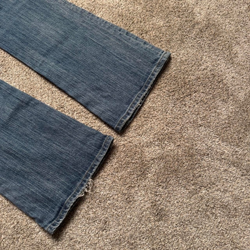 AMERICAN EAGLE "HIPSTER" LOW RISE FLARED DENIM - Picture 5 of 6